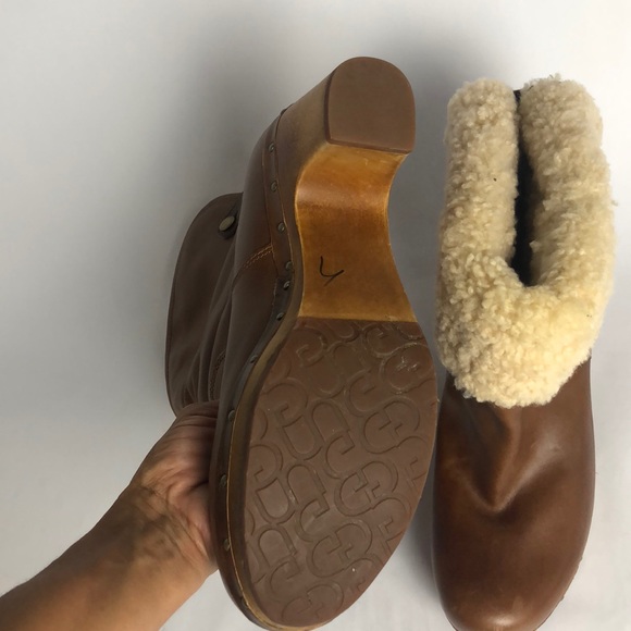 UGG Australia Kensington  leather boots size 9 - Picture 5 of 8